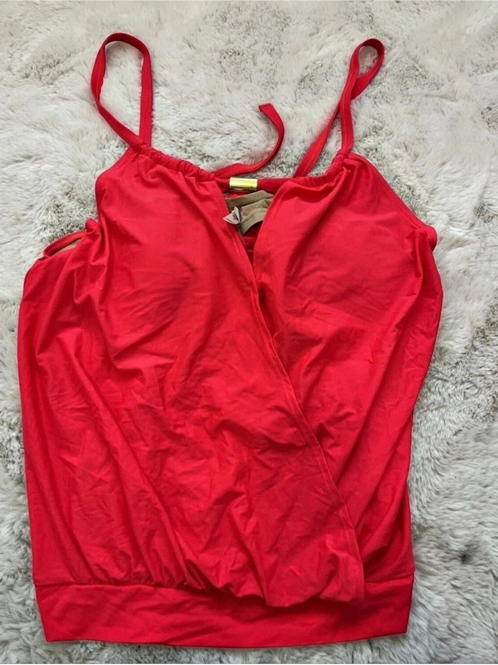 Cacique Underwire One-Piece Swimsuit in Pink 44D NWT